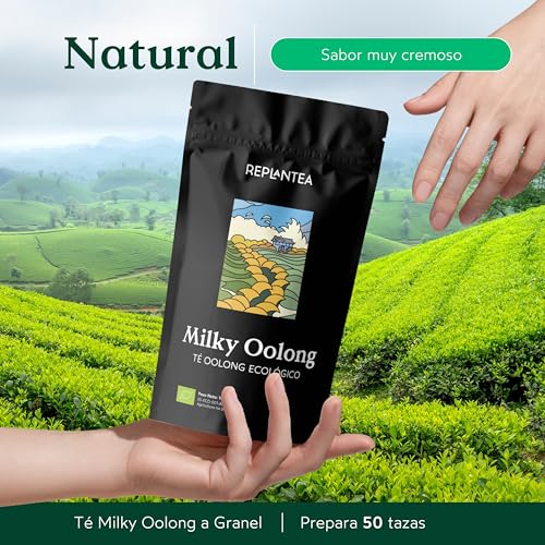 Bio Milky Oolong Tee (100g) | Premium Oolong Tee lose mit cremig-süßen Milchnoten | Sanfte Teespezialität | REPLANTEA