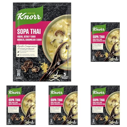 Knorr Sopa Deshidratada Thai 69g (Paquete de 5)