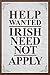 Help Wanted Irish Need Not Apply Vintage Sign Poster 12x18