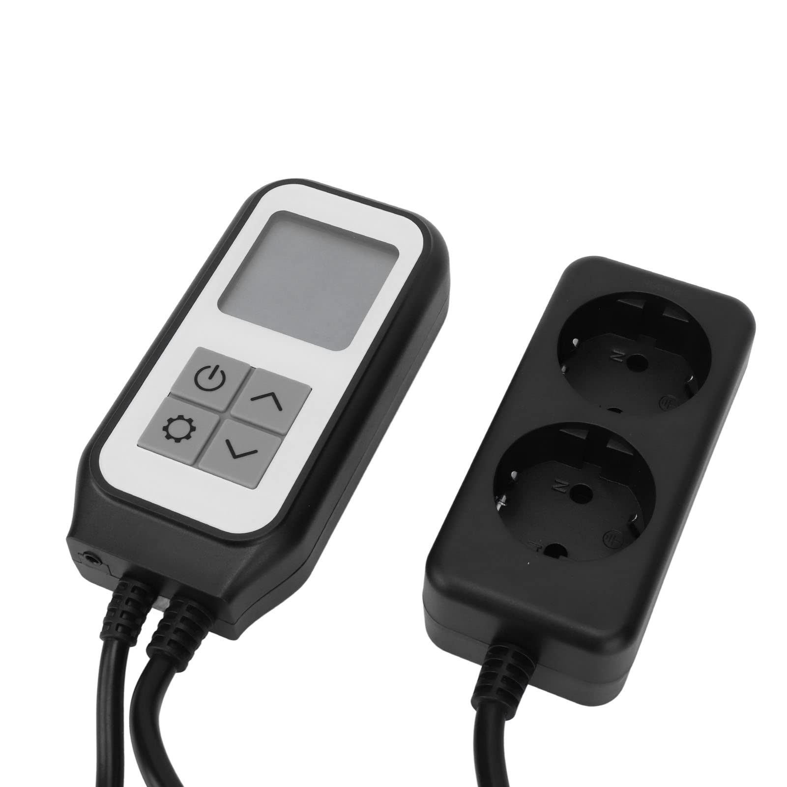 WiFi Smart Temperature Controller Socket Salida de Termostato Digital Control Remoto Configuración del Temporizador para Acuario Incubadora de Invernadero Uso Doméstico