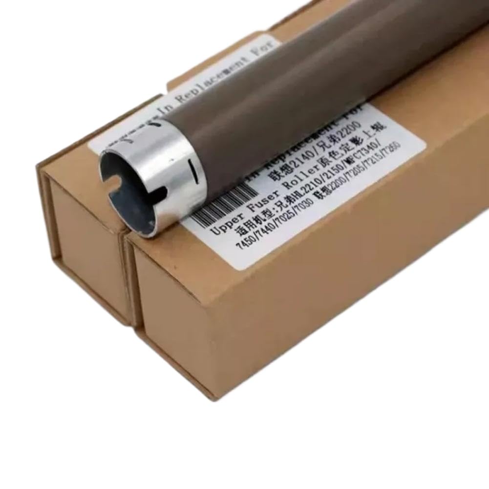 Rodillo Superior de Fusor Compatible with 2700 2260 2360 2560 7880 7080 7180 7380 7480 Printer 2 Piezas