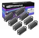 SPEEDYINKS Compatible Printer Ribbon Cartridge Replacements for Okidata 52102001 (Black, 8X 6-Packs for 48 Ribbons Total) Compatible with The Following Okidata Printer Model Microline 120