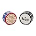 Vandor The Beatles Drums Ceramic Salt and Pepper Set (72030),Black/White/Red/Blue