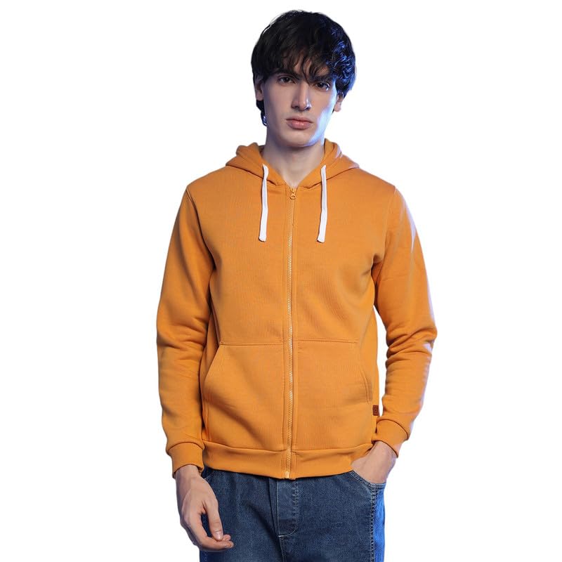 cahoot Men's Hoodie for Casual Wear | Hooded Neck | Long Sleeve | Pull On Closure | Cotton Sweatshirt Crafted with Comfort Fit for Everyday Wear-picture-17