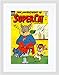 Produktbild AJAX RETRO COMIC BOOK COVER SUPERCAT BARBER MOUSE FRAMED ART PRINT B12X4888