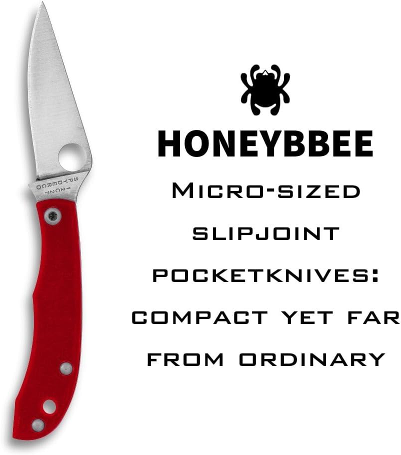 SPYDERCO HONEYBEE G-10 1.68 RED