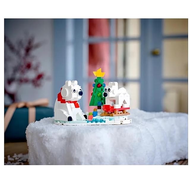 Foto 2 de 4 de LEGO Eisbären im Winter (40571 )