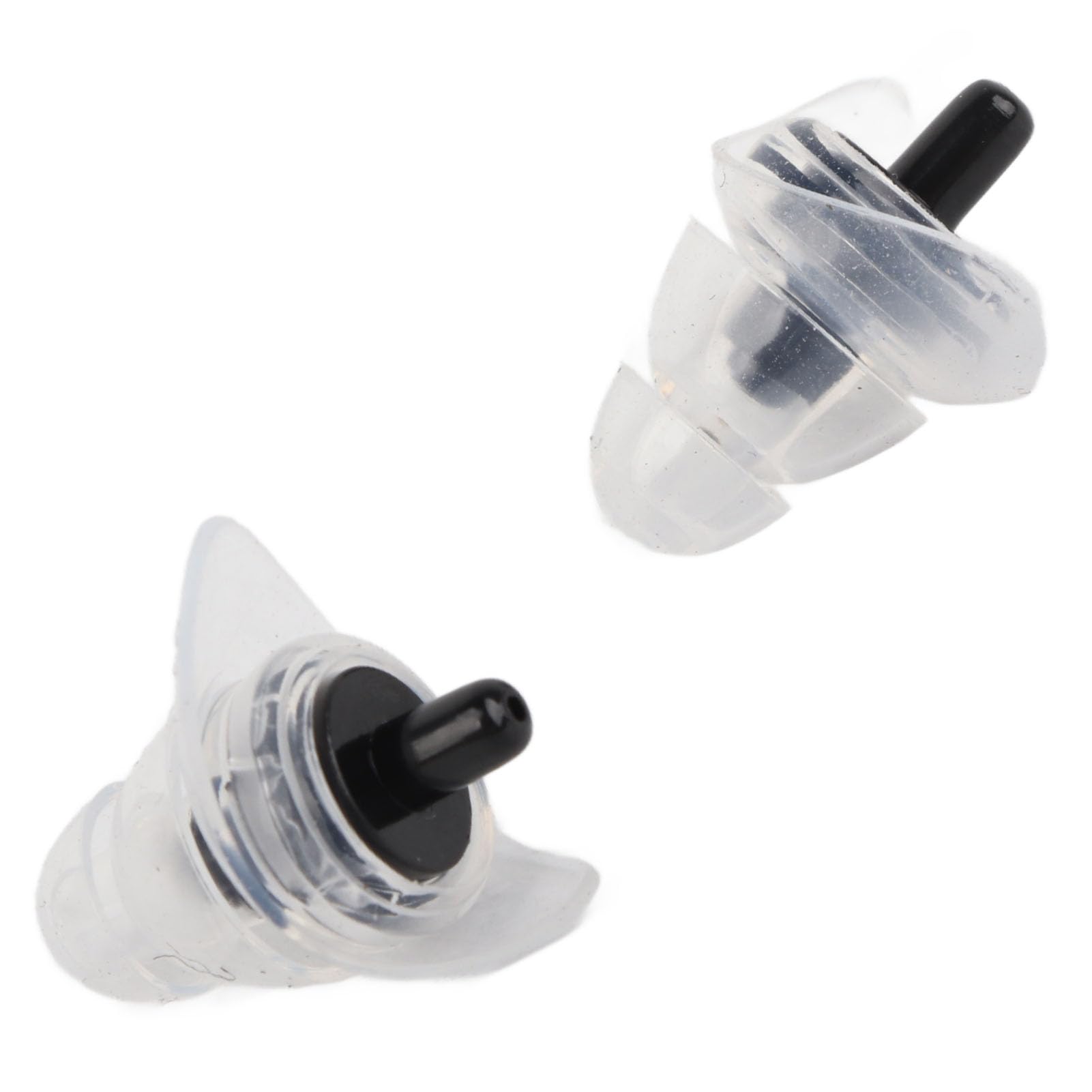 YWBL-WH Bouchons Oreille Silicone Réduction du Bruit 27dB Protection Auditive pour Concert Musicien DJ Bruit Fort Confort