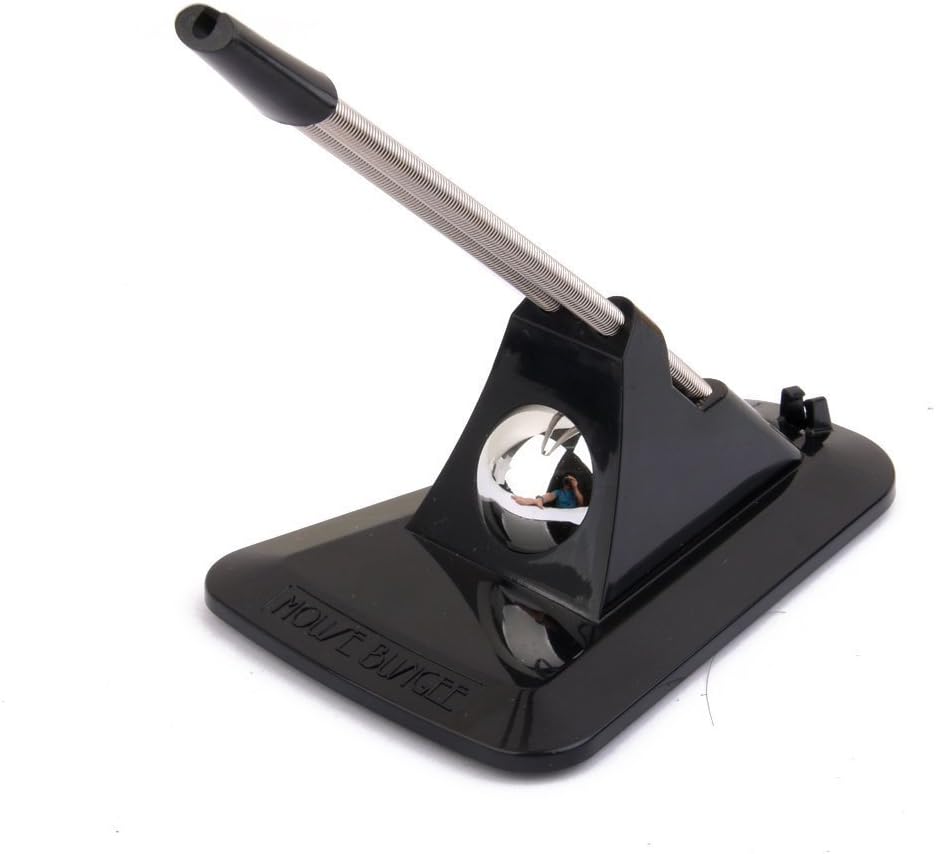 PTCM Colorful Mouse Bungee Mouse Cord Clip Clipper Wire Cable Organizer Holder Line Fixer (black)