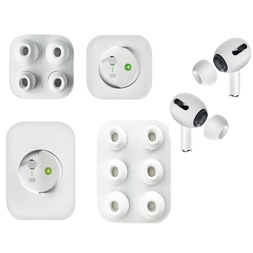 ORTLCINC AirPods Pro 2./1. Nesil için 5 Çift Kulak Ucu Değiştirme