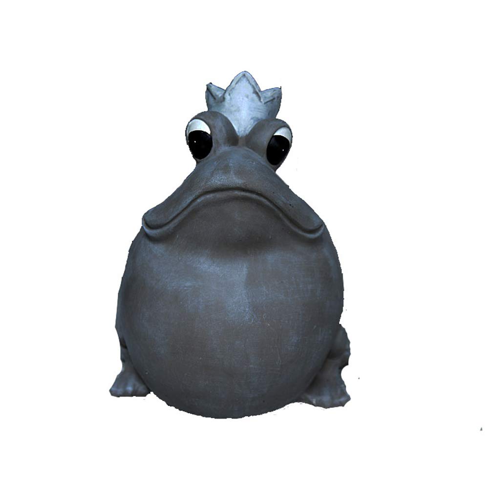 Statue de grenouille de jardin modele de sculpture vive et retro B