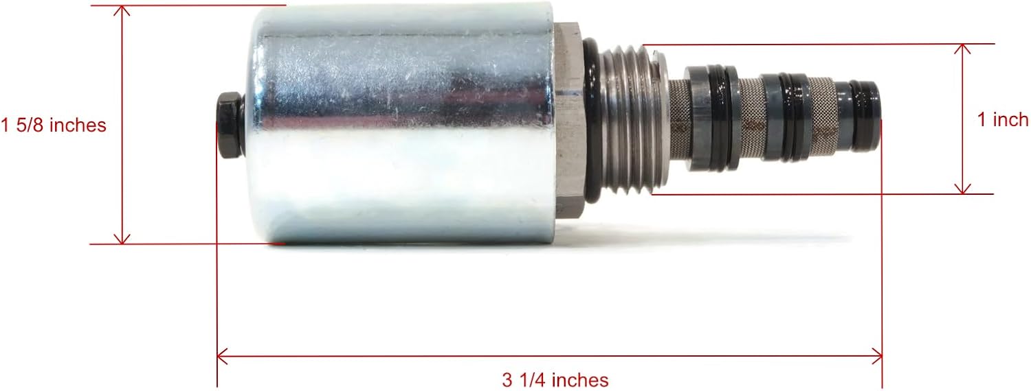 The ROP Shop | Snow Plow 5/8" Solenoid Coil & Valve C Green fits Meyer E-47 E-57 E-60 Blade