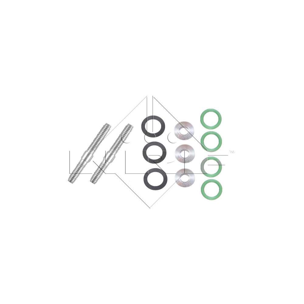 NRF 35757 Condensador, aire acondicionado