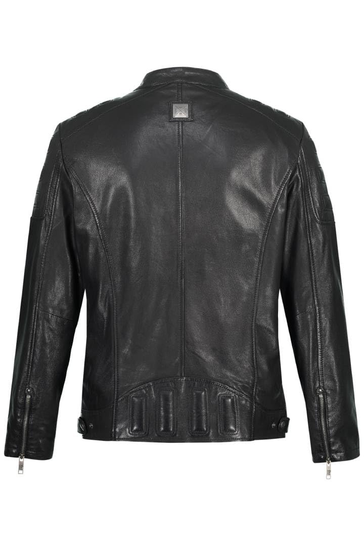 JP 1880 Hombre Chaqueta de Cuero