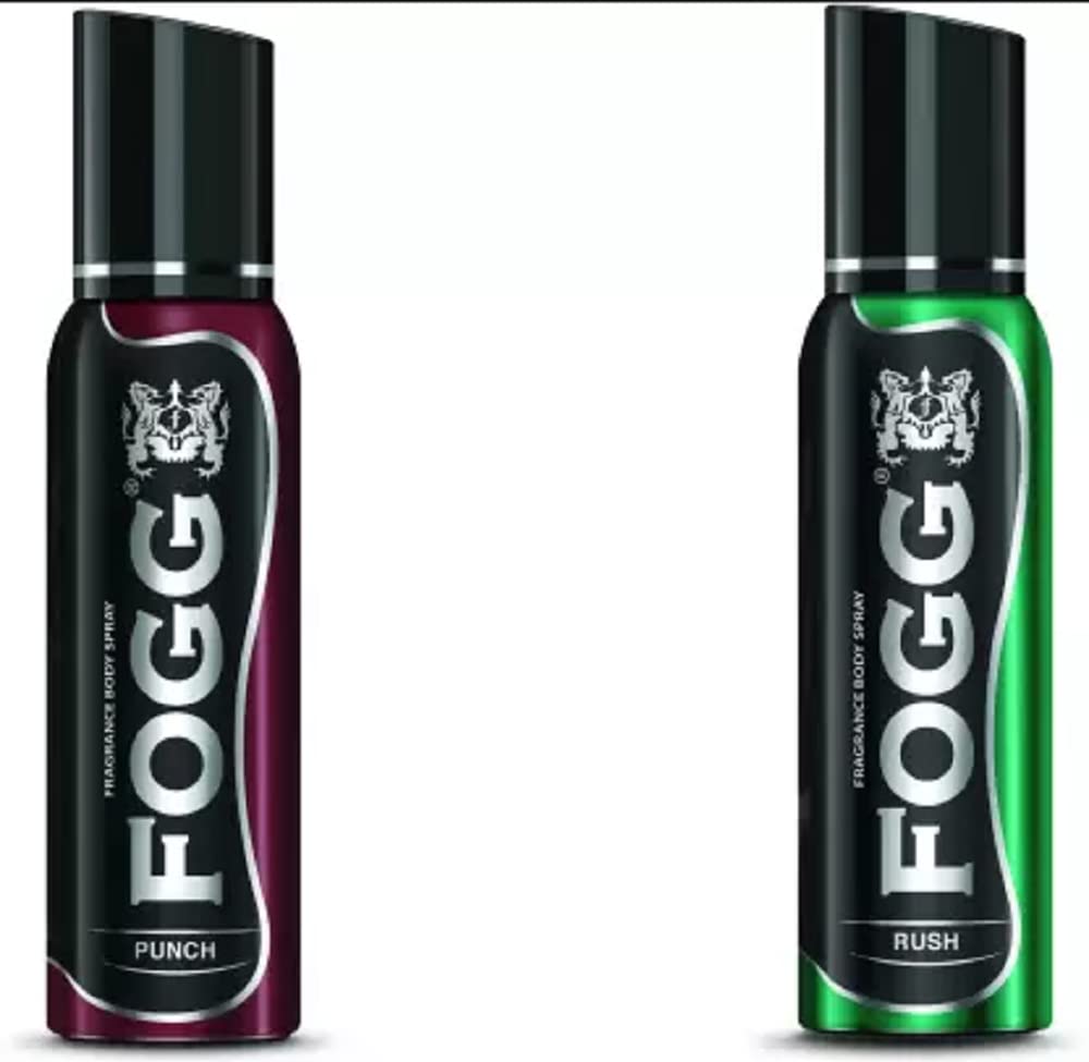 FOGG Deo Combo Pack (PUNCH + RUSH 300ml) Body Spray - For Men (300 ml, Pack of 2)-picture-54