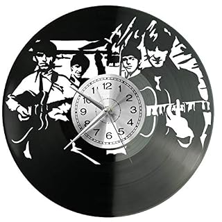 EVEVO The Beatles Disque Vlnyle Disques Vinyliques Horloges Murales Vinyle Record Mur l’horloge Créatif Classique… - Les Beatles, Paul McCartney, John Lennon, RIngo Starr, George Harrison EVEVO The Beatles Disque Vlnyle Disques Vinyliques Horloges Murales Vinyle Record Mur l'horloge Créatif Classique… – Image 4