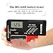 D-FantiX Digital Battery Tester, Universal Battery Checker Household Battery Testers for AAA AA C D 9V 1.5V Small Batteries Button Cell (Model: BT-168D)