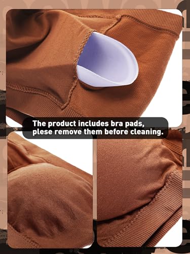 Image of Women Bandeau Bra Padded Strapless Bralette Bra Seamless Bandeau Tube Top Bra