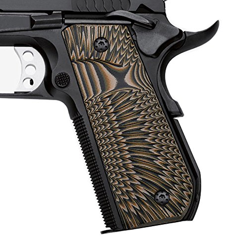 Cool Hand 1911 Slim Grips, Bobtail,Big Scoop Mag.Release, Full Size(Government/Commander),3/16