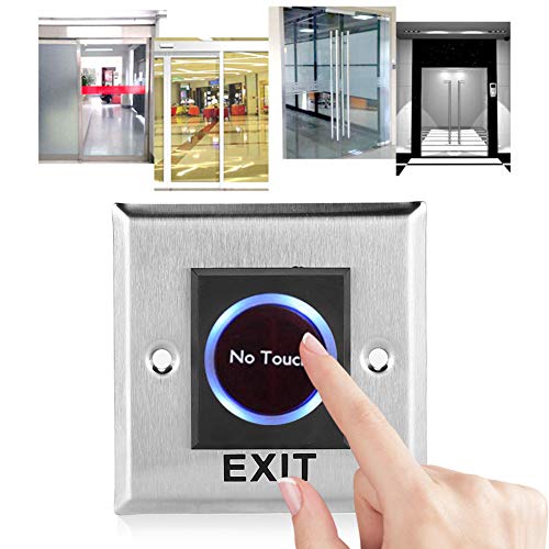 IR Sensor Door Switch, Infrared Sensor Contactless No Touch Door Exit ...