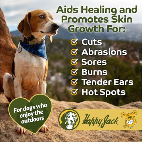 HAPPY JACK Pad Kote Paw Soother for Dogs, Cats & Horses (2 oz), Paw Lotion, Moisturizer & Soother for Puppies & Adults, Protects from Hot Pavement & Rough Terrain, Lick Safe - Thumbnail 2