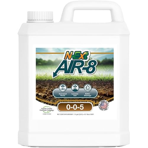 [N-Ext] Air-8 - Liquid Aeration Bio-Stimulant with Humic Acid - Covers 14,222 Square Feet - Break Up Soil and Loosen Topsoil to Increase Water Penetration and Encourage Deeper Rooting for More Oxygen into The Topsoil