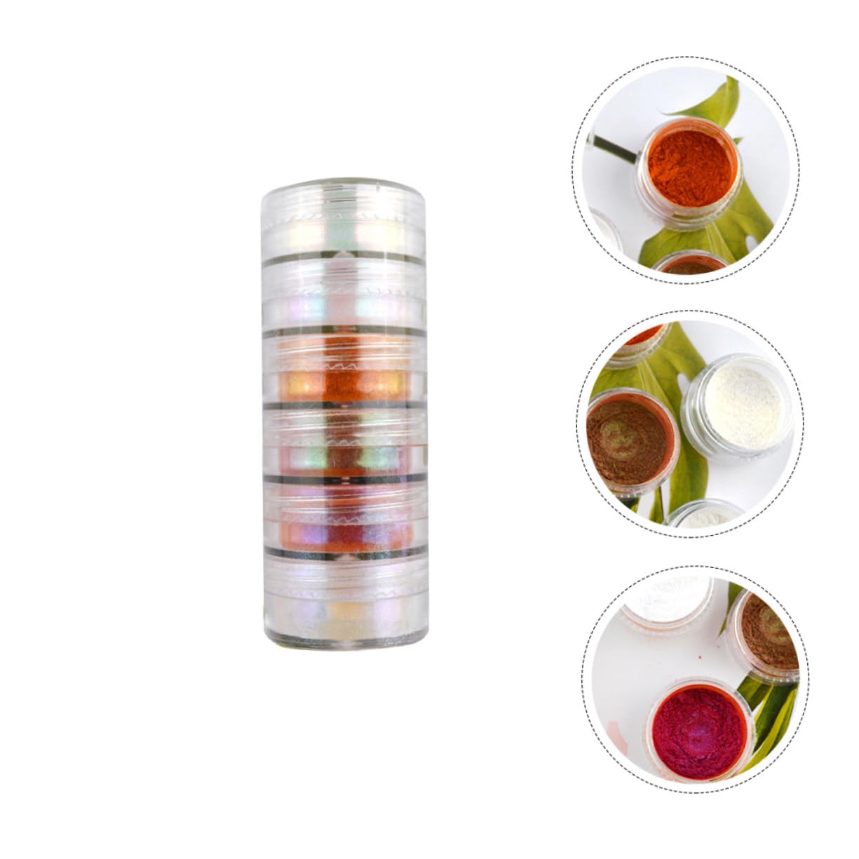 ARTIBETTER DIY Mica Pigment Powder Set Colors Shift Mica Powder for Crafts Cosmetics Nail Art Epoxy Resin Projects