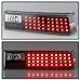 ACANII - For Black 1987-1993 Ford Mustang LED Tail Lights Brake Lamps 87-93 Left+Right Pair