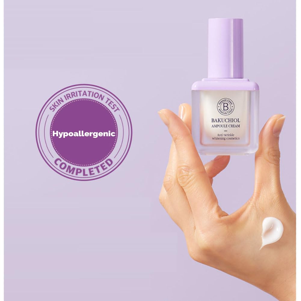 RiRe Bakuchiol 0.5% Ampoule Cream for Face-Elasticity,Fine Lines care, Korean Skin Care 1.01 oz.(30ml) - Image 5