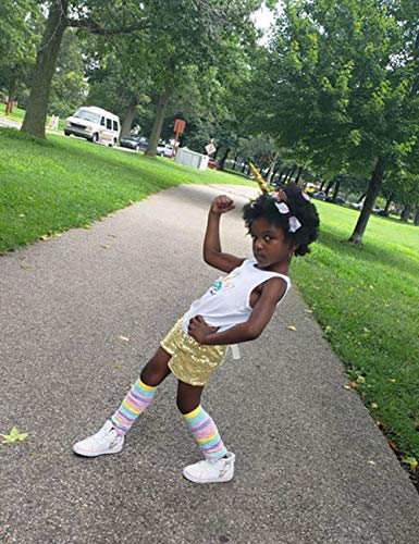 Cilucu Baby Girls Shorts Toddler Sequin Shorts Sparkles On Both Sides Gold 12 Months #TOP2