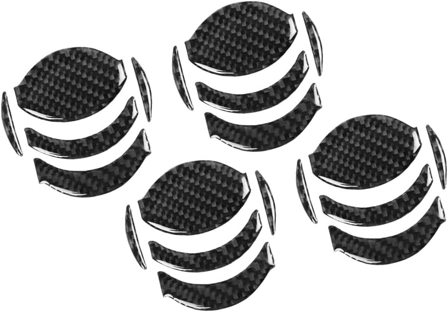 Chcuuk1 20pcs Car Central Control VentOutlet Cover Trim for GTR R35 2008-2016, BLACK