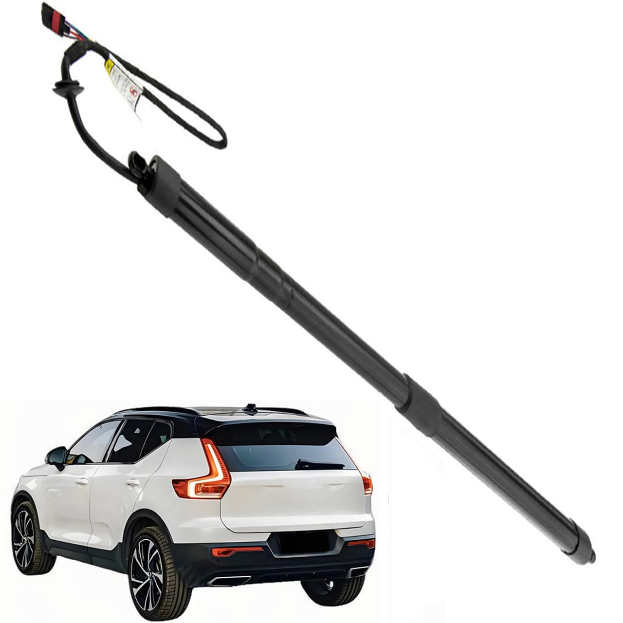 Auto Ammortizzatori Cofano Posteriore Elettrico per Volvo XC40 I Gen 2020-2024 (L)32296296 (R)32296297 ,Bagagliaio Portellone Molle Supporto Sollevamento Baule Ascensore Idrauliche a Gas Asta