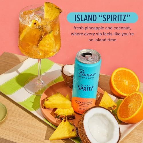 Image of Recess Zero Proof Island Spritz Mocktail, 12 Pack