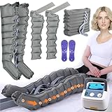 Presoterapia Para Casa Abdomen Y Piernas, 8 Cámaras Botas De Presoterapia Piernas Y Abdomen Brazos, Maquina Presoterapia En Casa Profesional Masajeador Pies Cansadas Circulacion Drenaje Linfatico