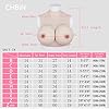 Auto AdhéSifs Soutien Gorge Mastectomie Transgenre Crossdresser Rempli Coton I Cup Travestis mammaires Silicone Poitrine Soutien Gorge Prothèses Masturbations Mammaires, Jaune Asiatique #4