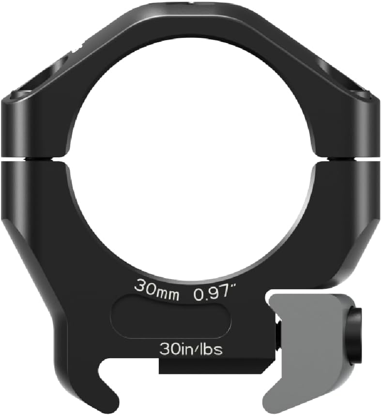 Arken Optics Halo Ti™ Titanium Rifle Scope Rings Precision CNC Machined from 7075 T6 Aluminum & Titanium for MIL-STD Picatinny Rails