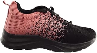 جينوين حذاء رياضي قماش للنساء - اسود/بينك، مقاس 38 EU