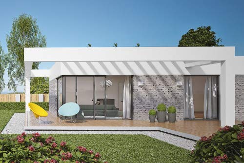 Ventilación descentralizada para viviendas, 60 m³/h, incluye control y sensor de humedad