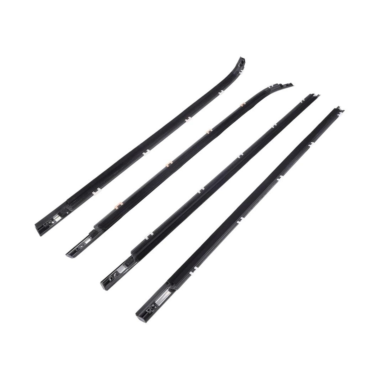 for Hyundai I30 FD Hatch 2007-2012 4Pcs Weather Strip Window Moulding Trim Seal Belt ATGCBCAUF