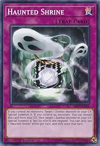 Yu-Gi-Oh! Trading Card – Haunted Shrine (SR07-EN035 Common – 1st Edition, From Structure Deck: Zombie Horde) - View #3