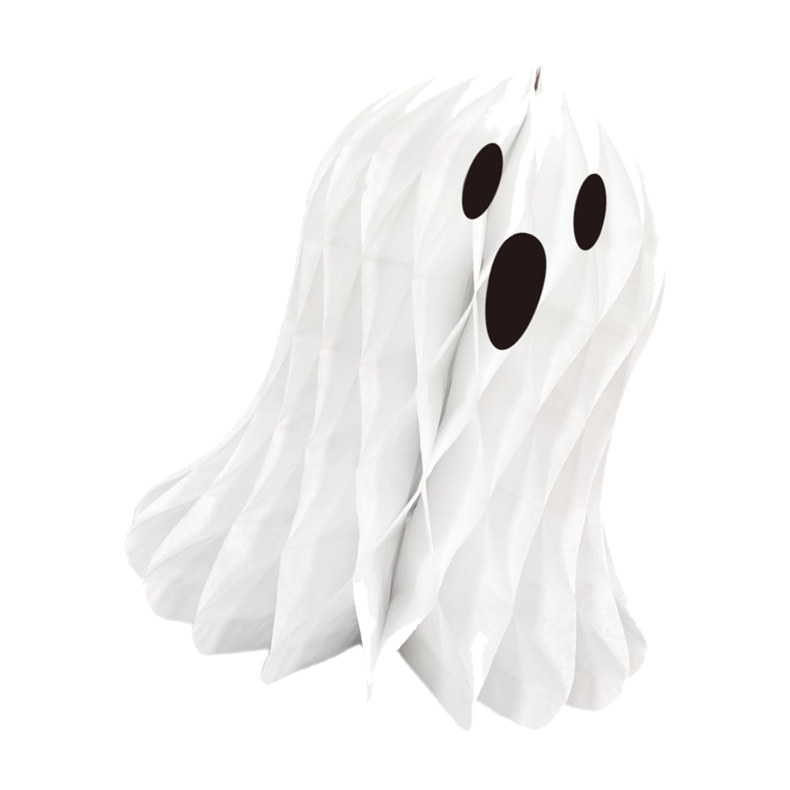 Jazuaiao Halloween Ghostly Ornament Folding Paper Structure Wall Hanging Halloween Party Decoration for Indoor Outdoor Ghostly Wall Hangings