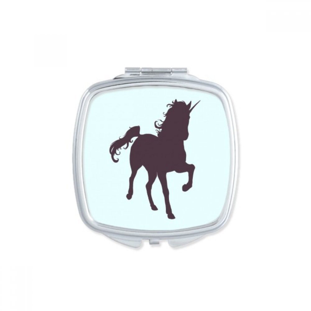 Miroir de maquillage portable carré pour corriger son teint partout et facilement
