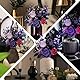 Ideas Halloween Blumen Rosen Spielzeug Klemmbausteine Bausteinen，Kompatibel Mit Lego Flowers Geschenk für Erwachsene Frauen Mädchen Home Deko für Geburtstag, Muttertag, Weihnachten 8-16+（822PSC）
