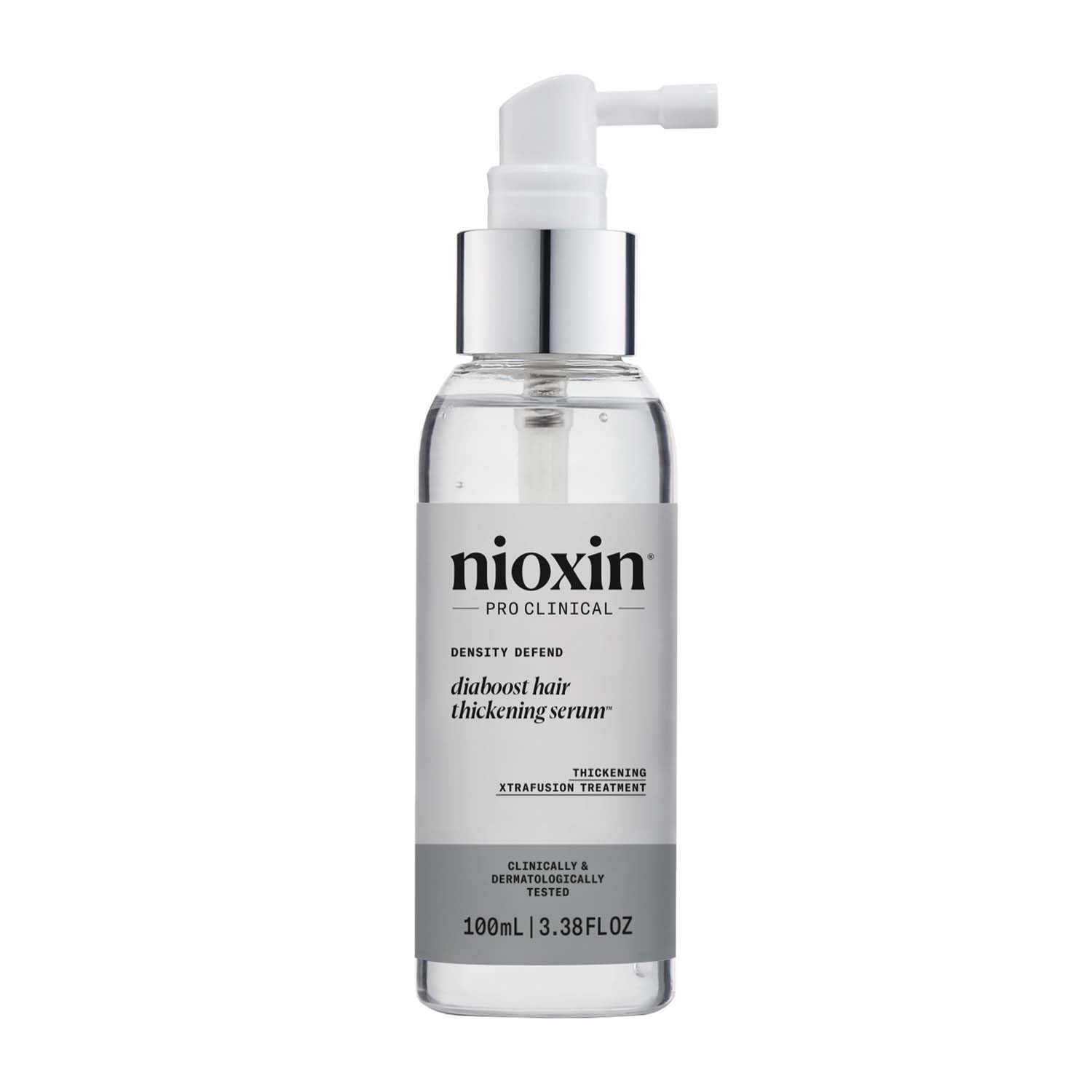 Nioxin Density Defend Diaboost Siero Fortificante per Capelli - Trattamento Senza Risciacquo per Cuoio Capelluto - con Niacinamide (100ml)