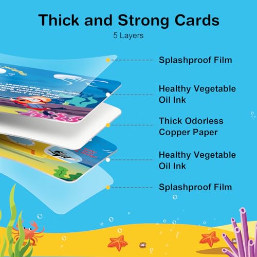Image of Steve and Maggie Sound Book - 10 Button Interactive Nursery Rhymes Sound Book for Toddlers 1-3, Talking Musical Book, Sing Along Baby Music Book, Learning Toy Gift for Boys & Girls(Sea Animals)