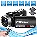 Produktbild Videokamera Camcorder Full HD 1080P 24.0MP 18X Digitalzoom Videokamera für YouTube mit 3 Zoll Bildschirm und 270 Grad Bildschirmdrehung