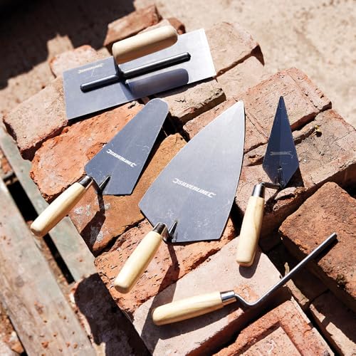 Silverline Trade Trowel Set 5pce (CB60), Wood / Silver 7 Silverline Trade Trowel Set 5pce (CB60), Wood / Silver - Image 7