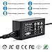 F1TP 24V 2.5A Power Supply Adapter, AC 100V-240V Output DC 24 Volt 0-60W Transformer Charger UL Listed with 5.5 x 2.1 and 5.5 x 2.5 Male Plug Jack Connector, Compatible with 24Volt 0-2.5Amp