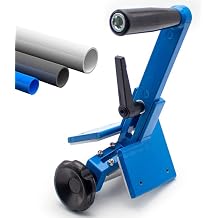 Pipe Chamfering Tool 1.5-6.3in for PVC, PE, PPR Plastic Round Tubes, 15  External Chamfer Bevelling Reamer for Plumbing