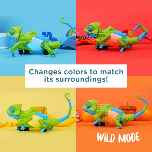 Thames & Kosmos My Robotic Pet: Coding Chameleon STEM Building & Experiment Kit | Color-Sensing Coding Robot for Boys & Girls Ages 8+, Screen-Free Educational Fun, Robotic Reptile with 3 Play Modes - Image 4